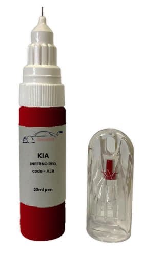 Kia Carens Inferno Red Prl Ajr Touch Up Paint Pen Chip,Scratch,Repair