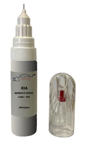 Kia Visto Monaco White (Elan) Sw Touch Up Paint Pen Chip,Scratch,Repair