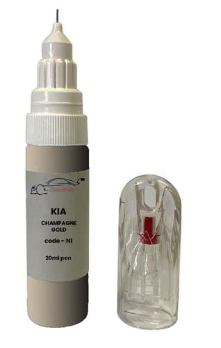 Kia Cerato Champagne Gold Met. N1 Touch Up Paint Pen Chip,Scratch,Repair