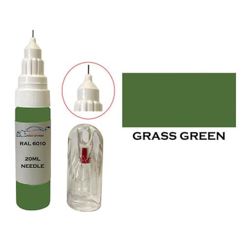Ral 6010 Grass Green Gloss Touch Up Paint Brush Pen Wood Scratch Upvc Pvc