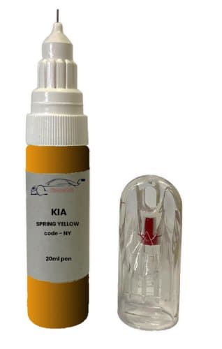 Kia Optima Spring Yellow (Taxi) Ny Touch Up Paint Pen Chip,Scratch,Repair