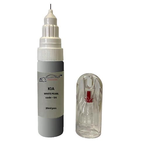Kia Carnival White Prl.Met. U4 Touch Up Paint Pen Chip,Scratch,Repair