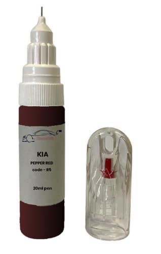 Kia Carens Pepper Red Met. R5 Touch Up Paint Pen Chip,Scratch,Repair