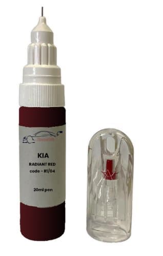Kia Carens Radiant Red Met. R1/04 Touch Up Paint Pen Chip,Scratch,Repair
