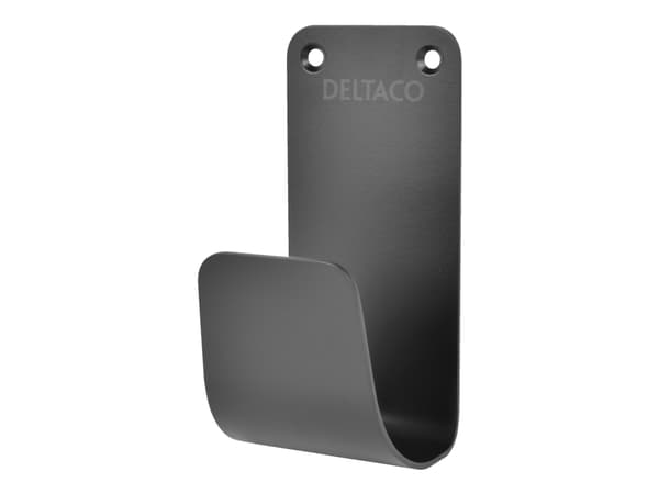 DELTACO e-Charge Hållare till ladekabel - Svart