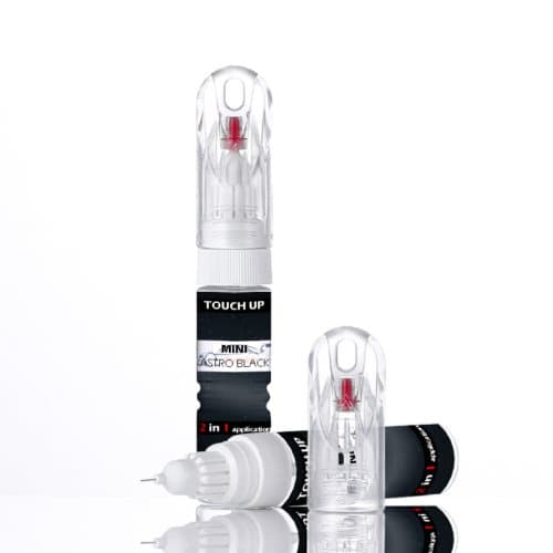 Touch Up Paint Pen Mini Mini Cabrio Astro Black A25 Needle + Brush