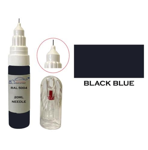 Ral 5004 Black Blue Gloss Touch Up Paint Brush Pen Wood Scratch Upvc Pvc
