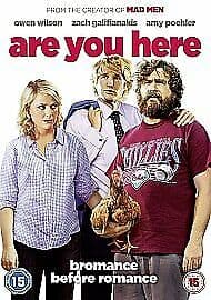Are You Here DVD (2015) Owen Wilson, Weiner (DIR) cert 15 English Brand New