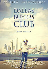 Dallas Buyers Club DVD (2014) Matthew McConaughey, Vallee (DIR) cert 15 English Brand New