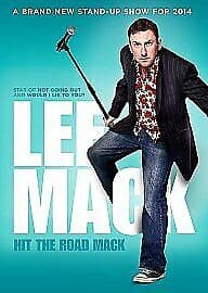 Lee Mack: Hit the Road Mack DVD (2014) Lee Mack cert 15 English Brand New
