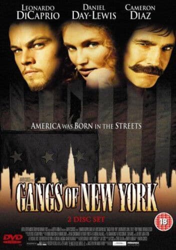 Gangs of York DVD (2003) Leonardo DiCaprio, Scorsese (DIR) cert 18 2 discs English Brand New