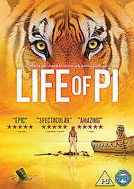 Life of Pi DVD (2013) Rafe Spall, Lee (DIR) cert PG English Brand New