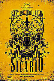 Sicario DVD (2016) Emily Blunt, Villeneuve (DIR) cert 15 English Brand New