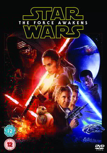 Star Wars: The Force Awakens DVD (2016) Harrison Ford, Abrams (DIR) cert 12 English Brand New
