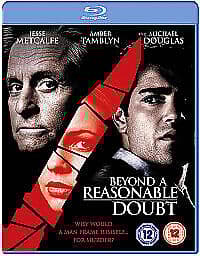 Beyond a Reasonable Doubt DVD (2010) Michael Douglas, Hyams (DIR) cert 12 English Brand New