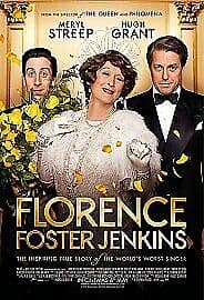 Florence Foster Jenkins DVD (2016) Meryl Streep, Frears (DIR) cert PG English Brand New