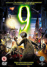 9 DVD (2010) Shane Acker cert 12 English Brand New