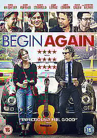 Begin Again DVD (2014) Mark Ruffalo, Carney (DIR) cert 15 English Brand New