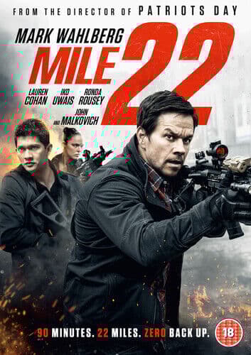 Mile 22 DVD (2019) Mark Wahlberg, Berg (DIR) cert 18 English Brand New