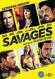 Savages: Extended Version DVD (2014) Taylor Kitsch, Stone (DIR) cert 18 English Brand New