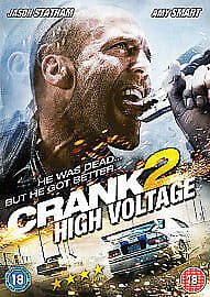 Crank 2 - High Voltage DVD (2009) Jason Statham, Neveldine (DIR) cert 18 English Brand New
