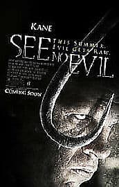 See No Evil DVD (2007) Christina Vidal, Dark (DIR) cert 18 English Brand New