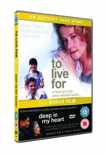 To Live For/Deep in My Heart DVD (2011) Nancy Travis, Schultz (DIR) cert 12 English Brand New
