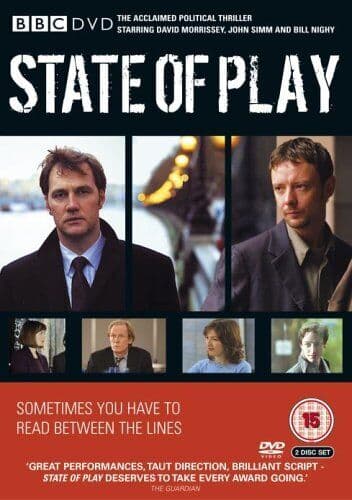 State of Play DVD (2005) John Simm, Yates (DIR) cert 15 2 discs English Brand New