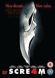 Scream 4 DVD (2011) David Arquette, Craven (DIR) cert 15 English Brand New