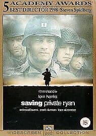 Saving Private Ryan DVD (2000) Tom Hanks, Spielberg (DIR) cert 15 English Brand New