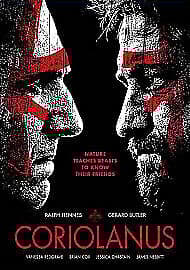 Coriolanus DVD (2012) Gerard Butler, Fiennes (DIR) cert 15 English Brand New