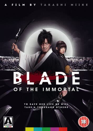 Blade of the Immortal DVD (2018) Takuya Kimura, Miike (DIR) cert 18 English Brand New