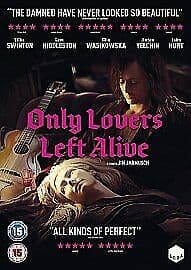 Only Lovers Left Alive DVD (2014) Tom Hiddleston, Jarmusch (DIR) cert 15 English Brand New