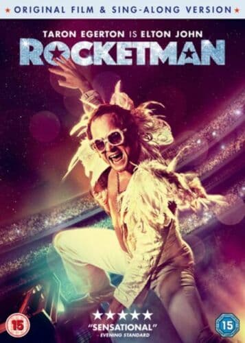 Rocketman DVD (2019) Taron Egerton, Fletcher (DIR) cert 15 English Brand New