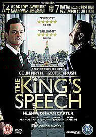 The King's Speech DVD (2011) Colin Firth, Hooper (DIR) cert 12 English Brand New