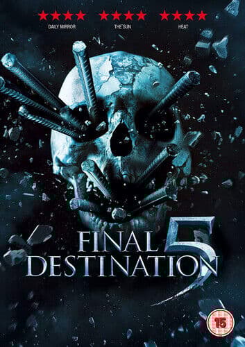 Final Destination 5 DVD (2011) Nicholas D'Agosto, Quale (DIR) cert 15 English Brand New