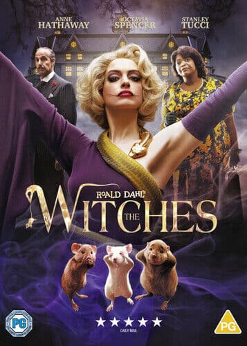 Roald Dahl's The Witches DVD (2020) Anne Hathaway, Zemeckis (DIR) cert PG English Brand New