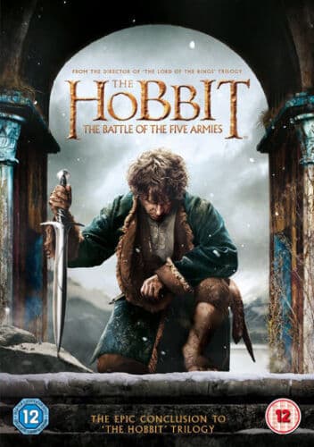 The Hobbit: The Battle of the Five Armies DVD (2015) Martin Freeman, Jackson English Brand New