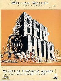 Ben-Hur DVD (2001) Charlton Heston, Wyler (DIR) cert PG English Brand New