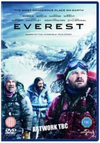 Everest DVD (2016) Jake Gyllenhaal, Kormákur (DIR) cert 12 English Brand New
