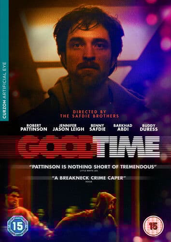 Good Time DVD (2018) Robert Pattinson, Safdie (DIR) cert 15 English Brand New