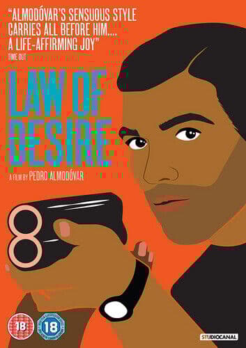 Law of Desire DVD (2017) Eusebio Poncela, Almodóvar (DIR) cert 18 English Brand New