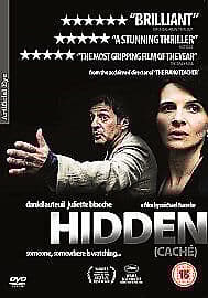 Hidden DVD (2006) Daniel Auteuil, Haneke (DIR) cert 15 English Brand New