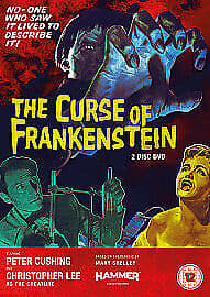 The Curse of Frankenstein DVD (2013) Peter Cushing, Fisher (DIR) cert 12 2 English Brand New