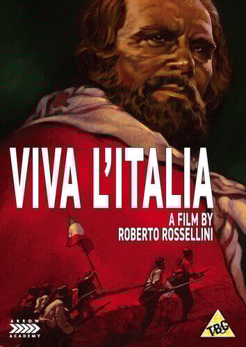 Viva L'Italia DVD (2018) Renzo Ricci, Rossellini (DIR) cert PG English Brand New