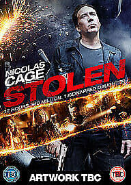 Stolen DVD (2013) Nicolas Cage, West (DIR) cert 12 English Brand New