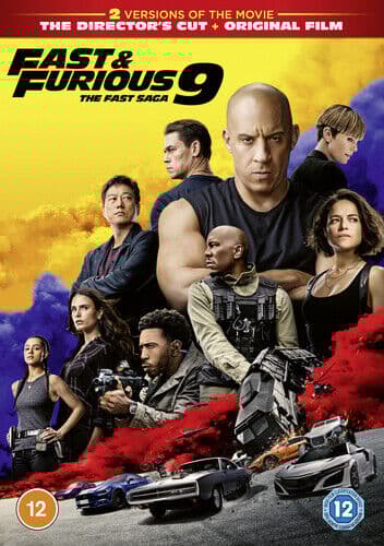 Fast & Furious 9 - The Fast Saga DVD (2021) Vin Diesel, Lin (DIR) cert 12 English Brand New