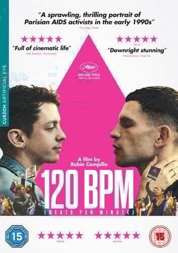 120 Beats Per Minute DVD (2018) Nahuel Pérez Biscayart, Campillo (DIR) cert 15 English Brand New