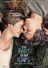 The Fault in Our Stars DVD (2014) Shailene Woodley, Boone (DIR) cert 12 Englist Brand New
