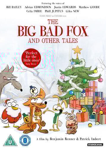 The Big Bad Fox and Other Tales DVD (2018) Benjamin Renner cert U Englist Brand New